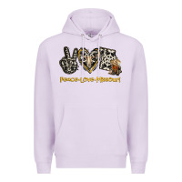 Lilac Peace Love Missouri Premium Hoodie - Jasminsmagicworld
