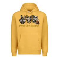 Mustard Peace Love Missouri Premium Hoodie - Jasminsmagicworld