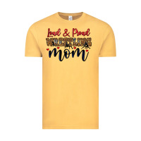 Vintage Mustard loud and proud wrestling mom Vintage Tee - LillyAllenDesigns