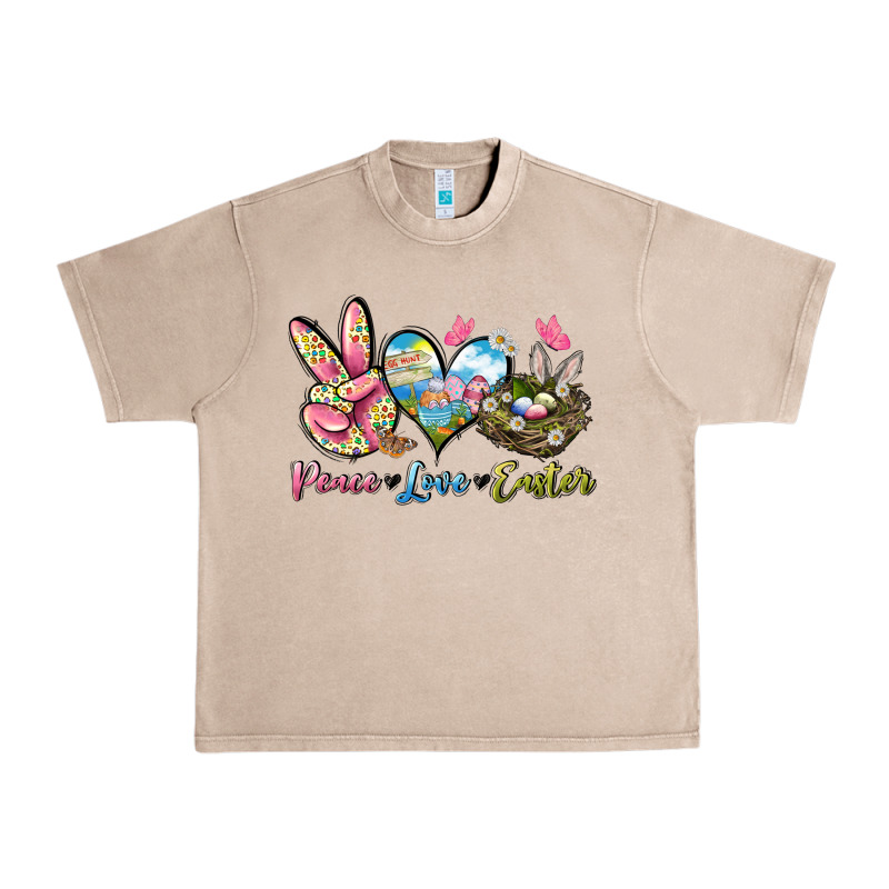 Peace Love Easter Urban Heavy Tee by LillyAllenDesigns | Teevron
