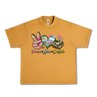 Peanut Butter Peace love Easter Urban Heavy Tee - LillyAllenDesigns