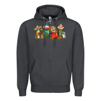 Smoke mexican coffee cups Zipper Hoodie - Jasminsmagicworld