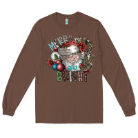 Chestnut merry and bright Long Sleeve Tee - SublimationCraftShop