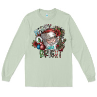 Matcha merry and bright Long Sleeve Tee - SublimationCraftShop