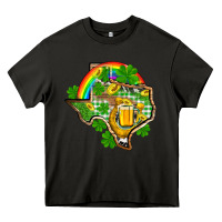 Asphalt Texas St. Patrick's Day Heavy Core Tee - OliviaCreatesArt