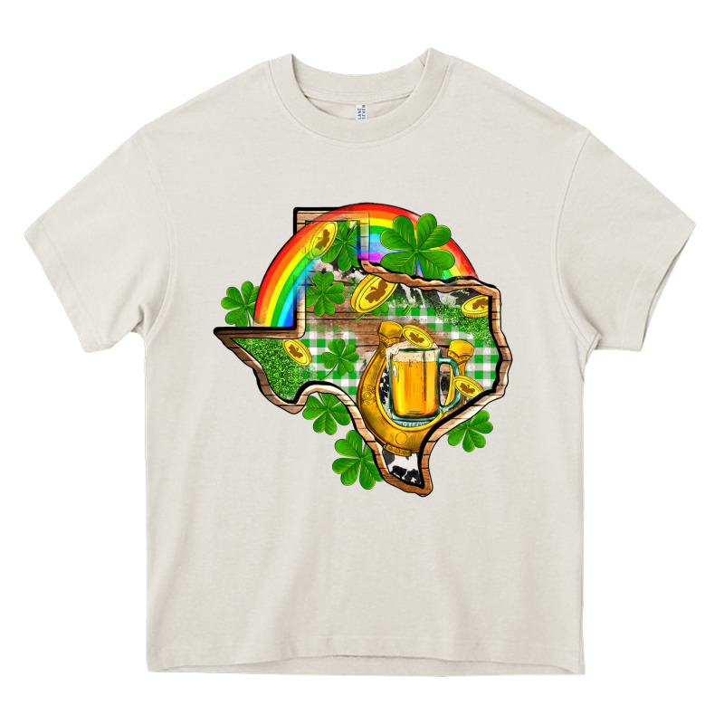 Texas St. Patrick's Day Heavy Core Tee by OliviaCreatesArt | Teevron