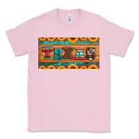 Bubblegum Pink texas sunflowers license plate Classic Tee - Artiststas