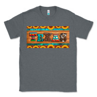 Charcoal Heather texas sunflowers license plate Classic Tee - Artiststas