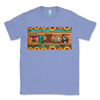 Colony Blue texas sunflowers license plate Classic Tee - Artiststas