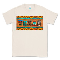 Natural texas sunflowers license plate Classic Tee - Artiststas