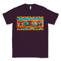 Plum texas sunflowers license plate Classic Tee - Artiststas