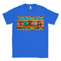 True Royal texas sunflowers license plate Classic Tee - Artiststas