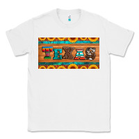 White texas sunflowers license plate Classic Tee - Artiststas