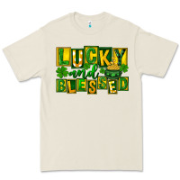 Bone Lucky and blessed St. Patricks Day Premium Tee - FaDigitalArtStudio