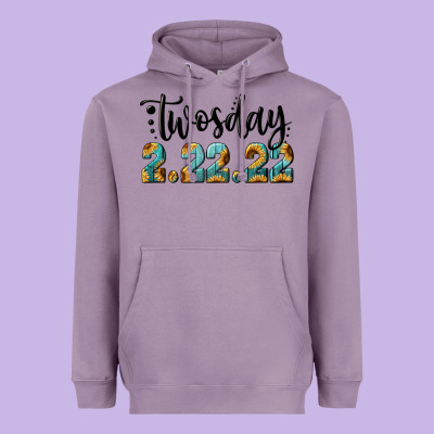 2 22 22 Twosday Heavyweight Hoodie Designed By Ranaportraitstore