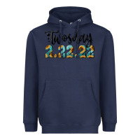 Navy 2 22 22 twosday Heavyweight Hoodie - RanaPortraitStore