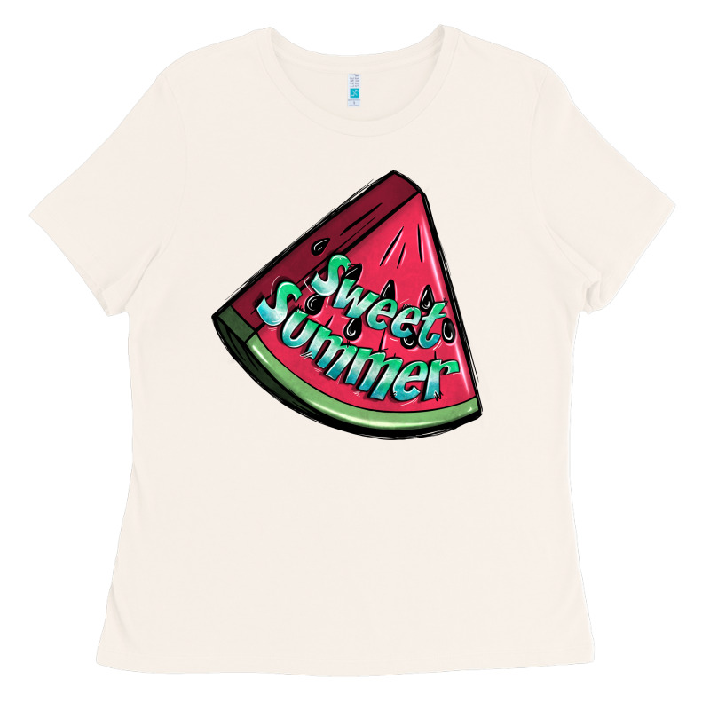 Sweet Summer Watermelon 1 Ladies Tee by BundleAndBundleShop | Teevron