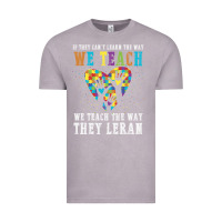 Vintage Zinc Autism Awareness Teacher Vintage Tee - CowhideDigitalArt