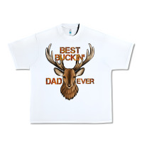 White best buckin' dad ever deer Urban Heavy Tee - Jasminsmagicworld