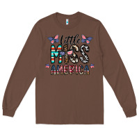 Chestnut little miss america Long Sleeve Tee - CowhideDigitalArt