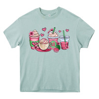 Arona valentines day coffee cups Heavy Core Tee - OliviaCreatesArt