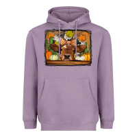 Lavender fall cow Heavyweight Hoodie - Jasminsmagicworld
