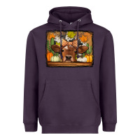 Plum fall cow Heavyweight Hoodie - Jasminsmagicworld
