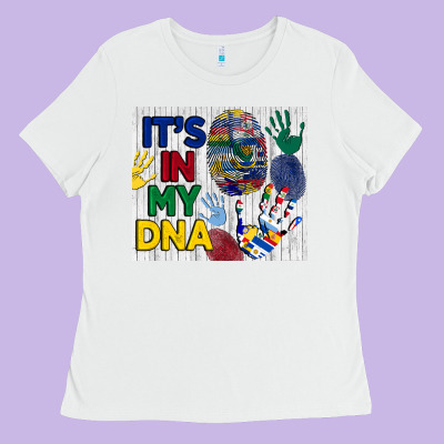 It's In My Dna Tumbler Ladies Tee Designed By Bundleandbundleshop
