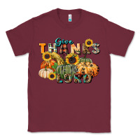 Burgundy give thanks to the lord Classic Tee - FaDigitalArtStudio