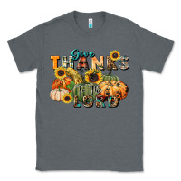 Charcoal Heather give thanks to the lord Classic Tee - FaDigitalArtStudio