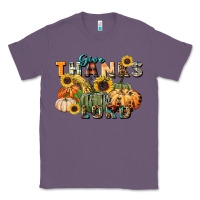 Lavender give thanks to the lord Classic Tee - FaDigitalArtStudio