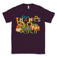 Plum give thanks to the lord Classic Tee - FaDigitalArtStudio