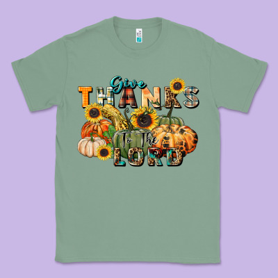 Give Thanks To The Lord Classic Tee Designed By Fadigitalartstudio