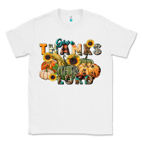 White give thanks to the lord Classic Tee - FaDigitalArtStudio