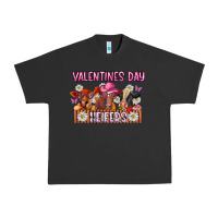 Pigment Black valentines day heifers Urban Heavy Tee - CowhideDigitalArt