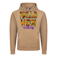 Vintage Coffee halloween vibes Vintage Hoodie - RacoonDesign
