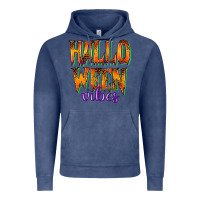 Vintage Denim halloween vibes Vintage Hoodie - RacoonDesign