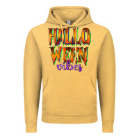 Vintage Mustard halloween vibes Vintage Hoodie - RacoonDesign