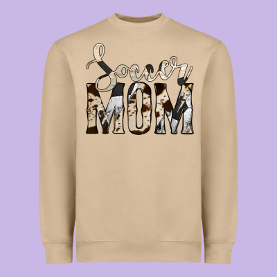 Soccer Mom Heavyweight Sweatshirt Designed By Jasminsmagicworld