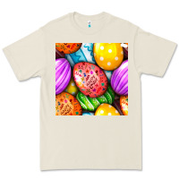 Bone Happy Easter Eggs Seamless Pattern Premium Tee - BundleAndBundleShop