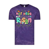 Cloud Purple easter he is not here for he has risen just as he Vintage Tee - LillyAllenDesigns