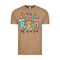 Vintage Coffee easter he is not here for he has risen just as he Vintage Tee - LillyAllenDesigns