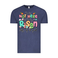 Vintage Denim easter he is not here for he has risen just as he Vintage Tee - LillyAllenDesigns