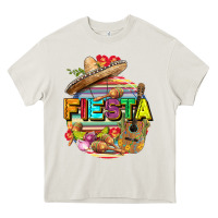 Cream Fiesta Heavy Core Tee - FaDigitalArtStudio