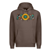 Coffee sunflower mom Premium Hoodie - Artiststas