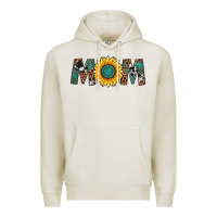 Oatmeal Heather sunflower mom Premium Hoodie - Artiststas