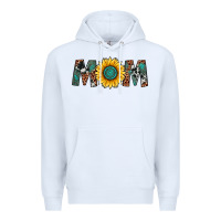 White sunflower mom Premium Hoodie - Artiststas