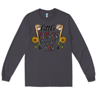 Smoke little sister biggest fan Long Sleeve Tee - CowhideDigitalArt
