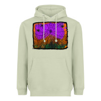 Matcha halloween spider web background Heavyweight Hoodie - Jasminsmagicworld