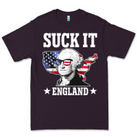 Plum funny george washington suck it england Premium Tee - DesigneFamous